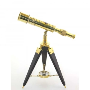 Pirinç Teleskop Pusulalı
