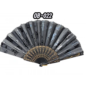 Plastik Kumaş Yelpaze 12li OB-022