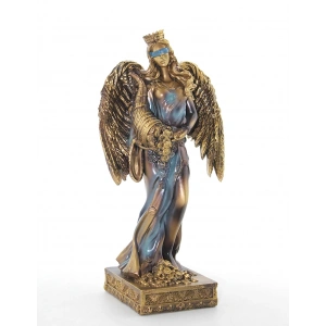 MDB Polyester Kanatlı Bereket Tanrıcası Fortuna Figürü