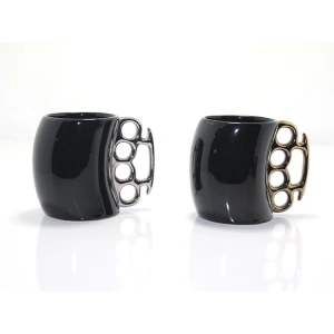 MDB Porselen Muşta Tasarımlı Kupa Bardak