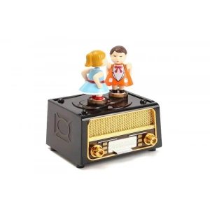 Radyo Müzikli Müzik Kutusu Kurmalı Dekoratif Hediyelik