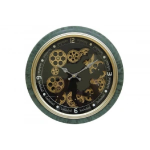 Saat Çarklı Duvar Saati Dekoratif Ev Ofis Hediyelik