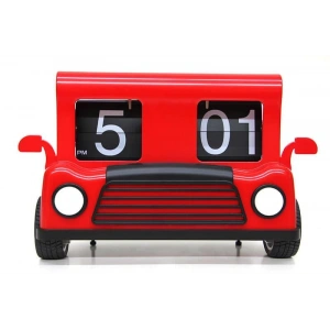 Saat Flip Araba Masa Saati Araba Modeli Dekoratif Hediyelik