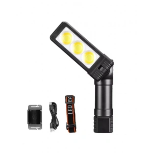 ŞARJLI MIKNATISLI ÇALIŞMA LAMBASI KAFA IŞIĞI