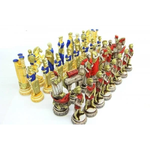 Satranç Taşı Polyester Büyükboy Truva Dekoratif Hediyelik