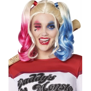 MDB Suicide Squad Harley Quinn Kostüm Peruk