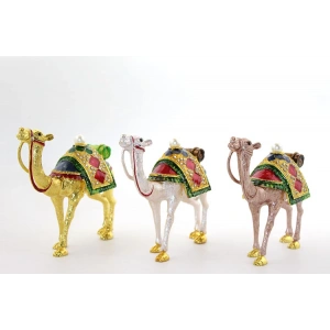 MDB Swarovski Taşlı Tekli Deve Figürü Model 7