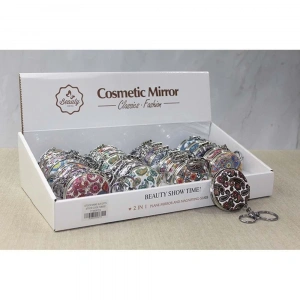 Taşlı El Aynası Anahtarlık