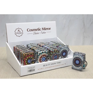 MDB Taşlı El Aynası Anahtarlık Model 1