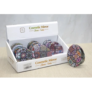 MDB Taşlı El Aynası Oval İnce Model 1