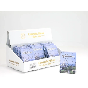 MDB Taşlı İstanbul Tasarımı El Aynası İnce Model 14