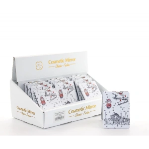 MDB Taşlı İstanbul Tasarımı El Aynası İnce Model 26