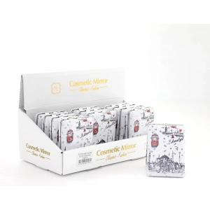 MDB Taşlı İstanbul Tasarımı El Aynası Kalın Model 10