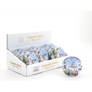 MDB Taşlı İstanbul Tasarımı El Aynası Kalın Model 5