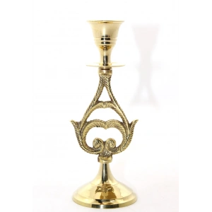 MDB Tekli Pirinç Şamdan Model 6