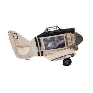 Uçak Çerçeve Vintage Dekoratif Ev Ofis Hediyelik