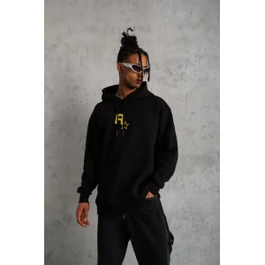 MDB Unisex Kapşonlu Baskılı weetshirt  iyah