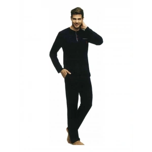 MDB US Polo 17384 Erkek Uzun Kol Pijama Takımı