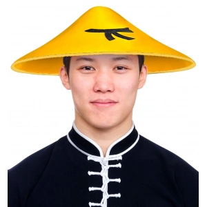 MDB Uzak Doğu Asyalı Şapkası Sarı Renk