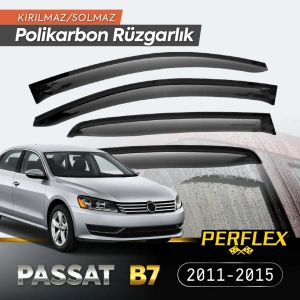 MDB VW Passat B7 2011-2015 Cam Rüzgarlığı V2 Düz
