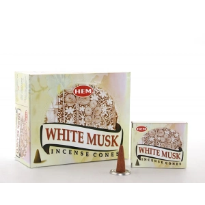 MDB White Musk Aromalı Konik Tütsü