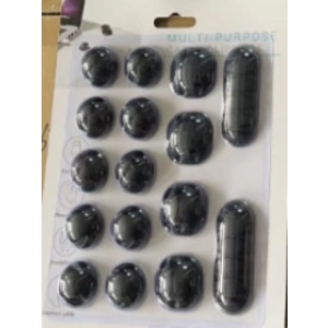 Yapışkanlı Kablo Sabitleyici Düzenleyici 16lı Paket