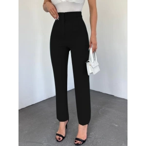 MDB Zra Pileli Havuç Pantolon Siyah