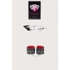 MDB MdbShop Sexy Görselli Oyun Kartı Kama Sutra Siyah Kırmızı Kelepçe Set