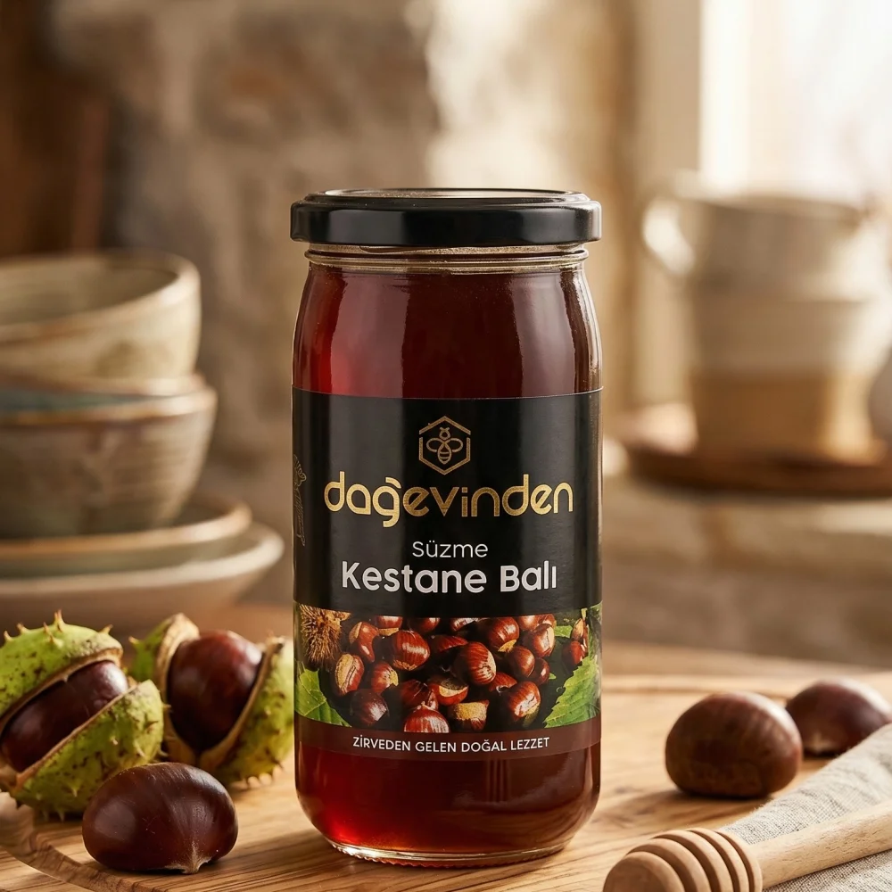 Süzme Kestane Balı 500 gr