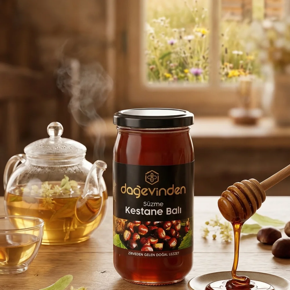 Süzme Kestane Balı 500 gr