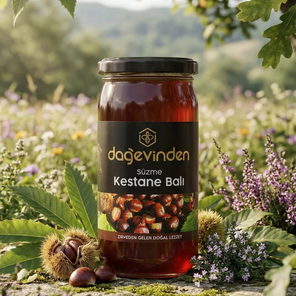 Süzme Kestane Balı 500 gr