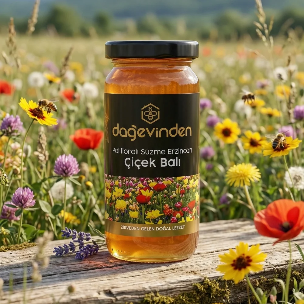 Süzme Erzincan Çiçek Balı 330 gr