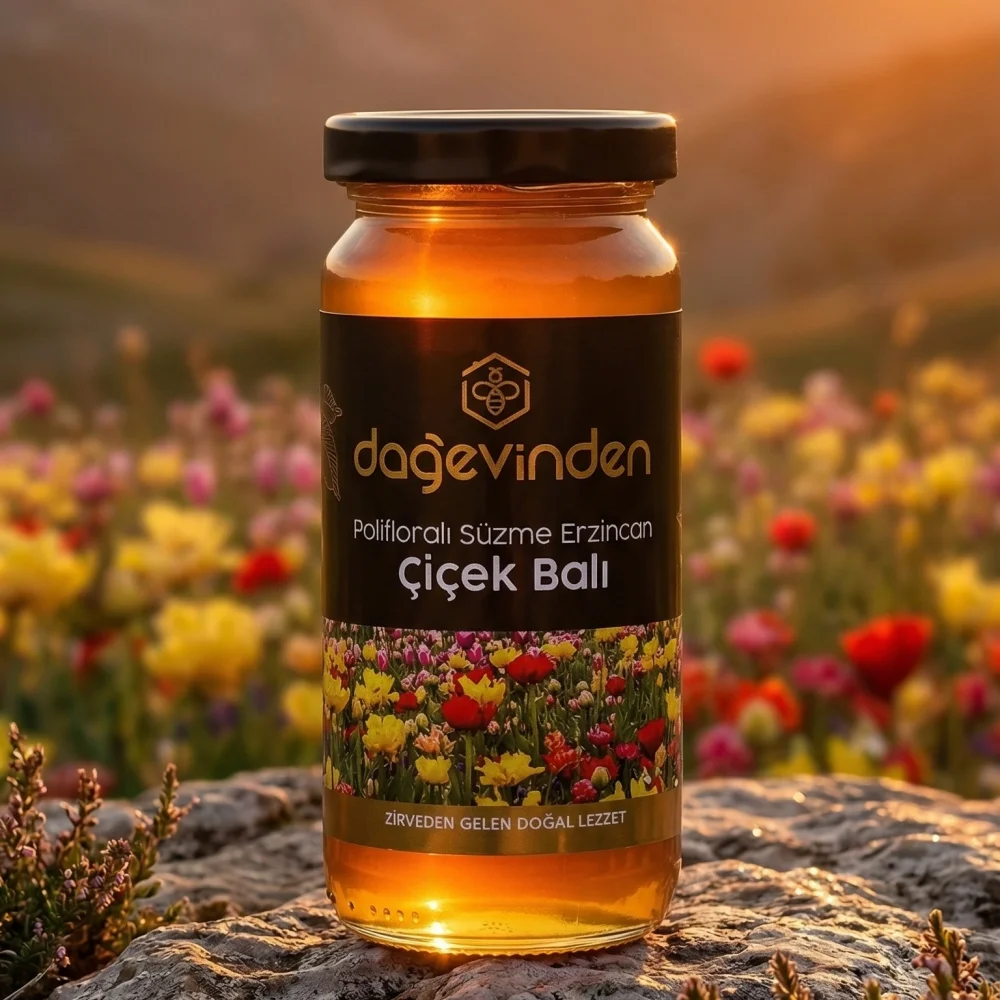 Süzme Erzincan Çiçek Balı 330 gr