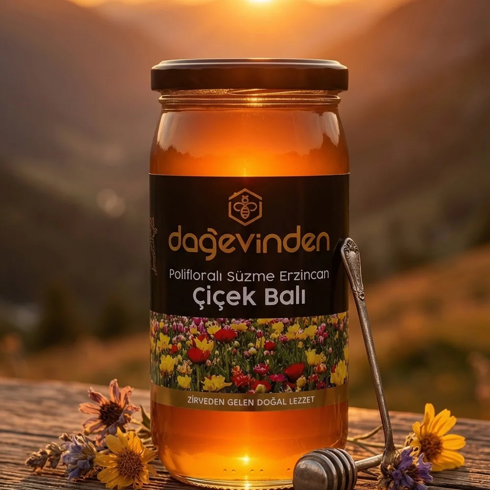 Süzme Erzincan Çiçek Balı 500 gr