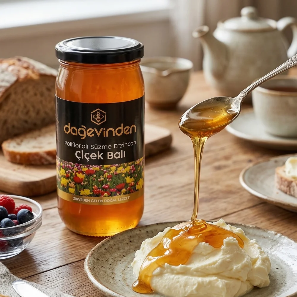 Süzme Erzincan Çiçek Balı 500 gr