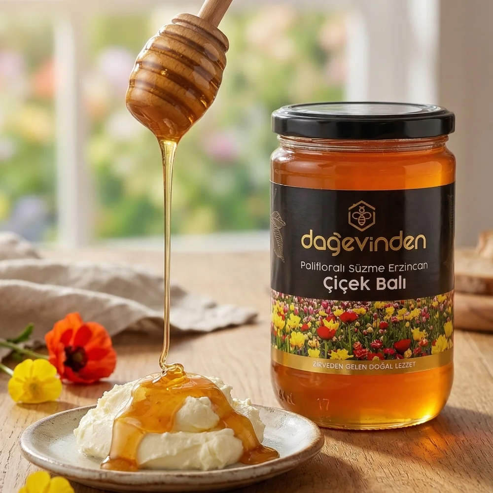 Süzme Erzincan Çiçek Balı 850 gr