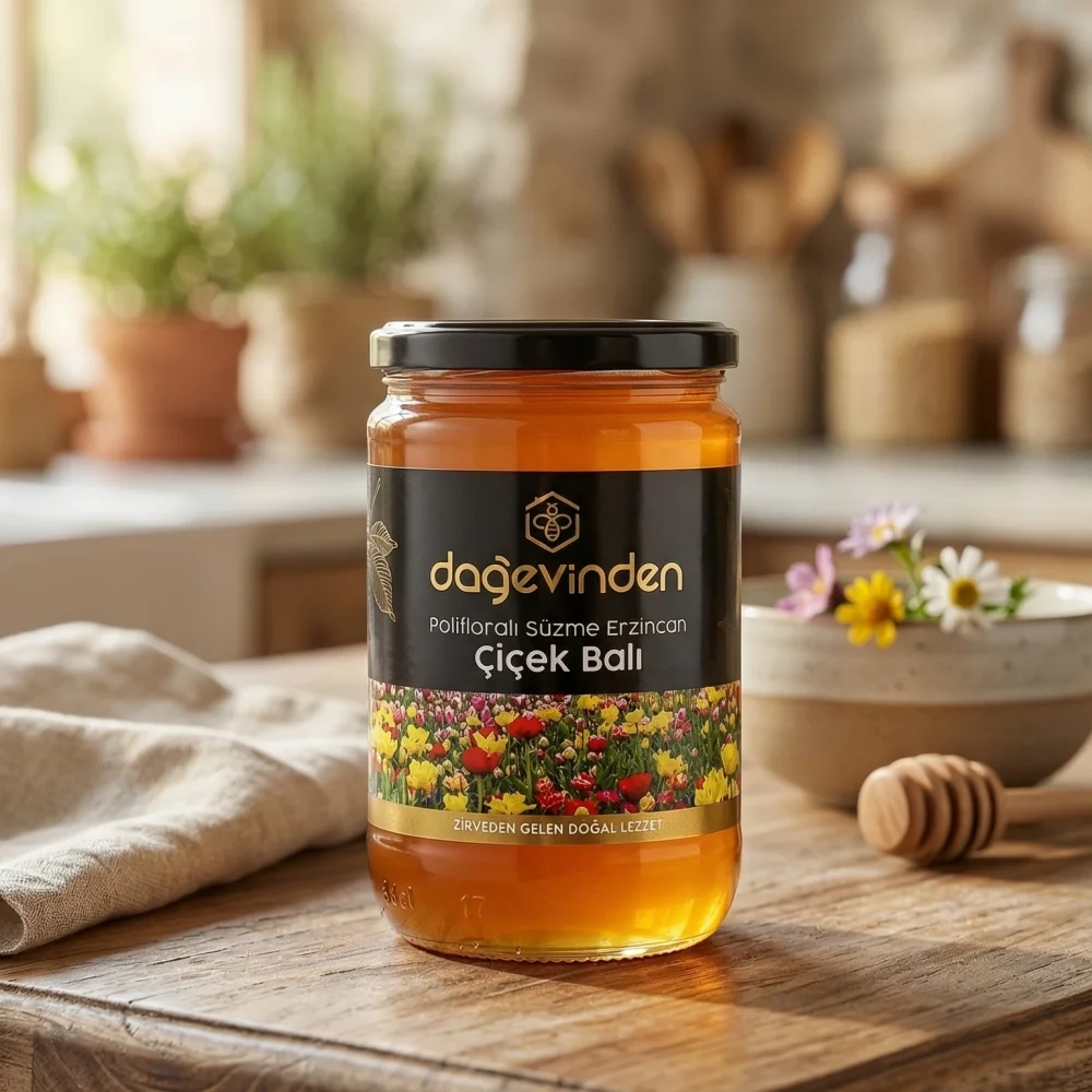 Süzme Erzincan Çiçek Balı 850 gr