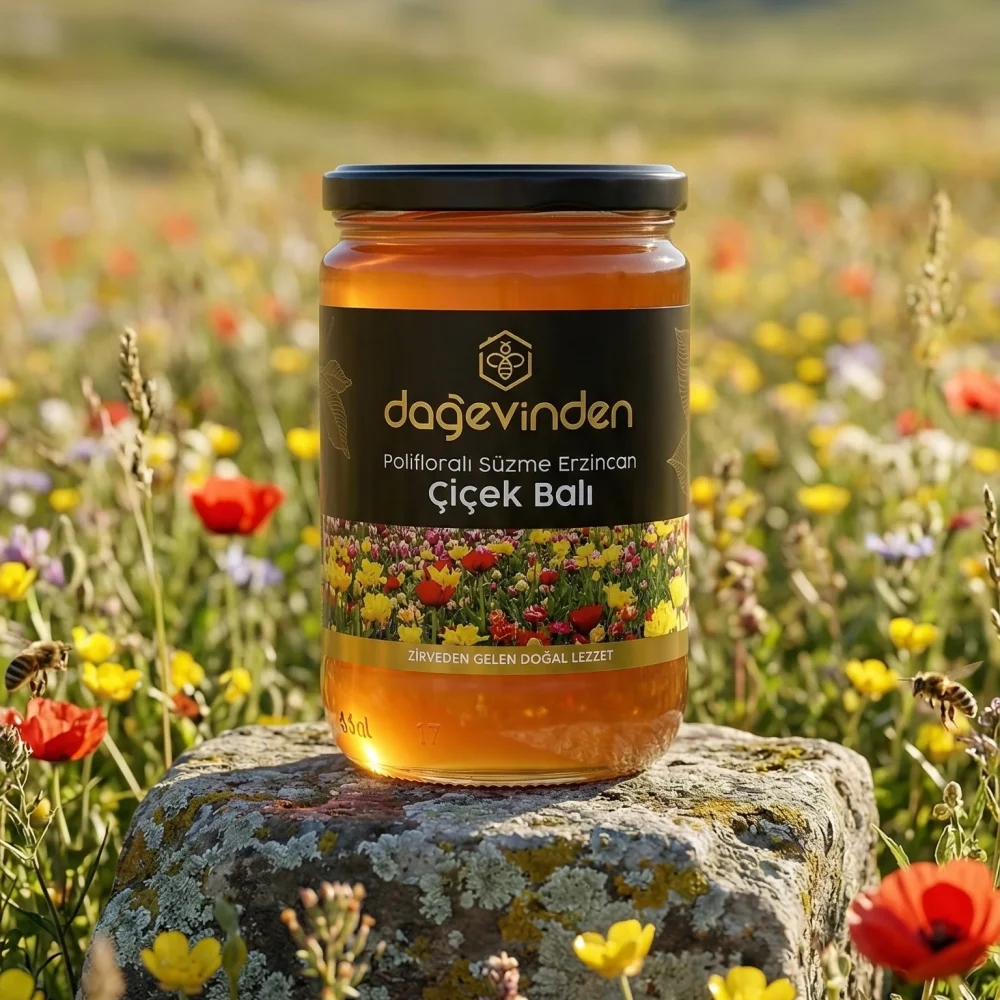 Süzme Erzincan Çiçek Balı 850 gr