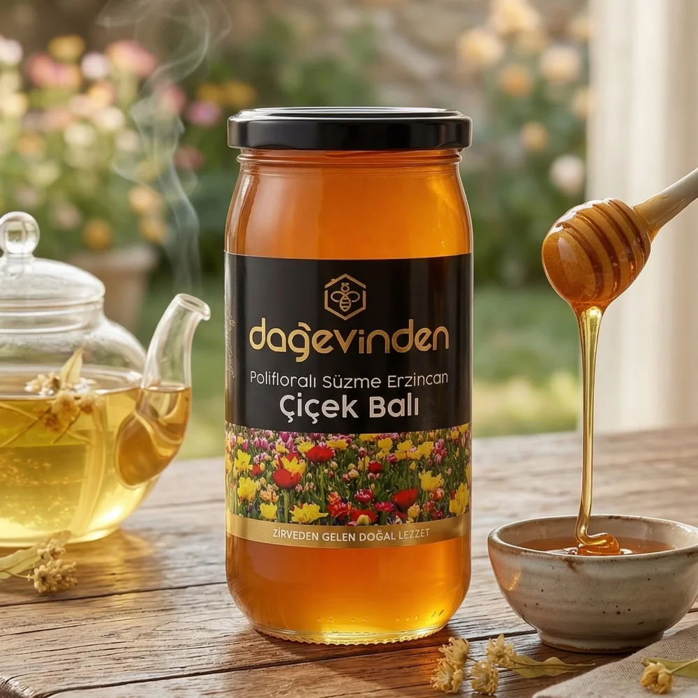Süzme Erzincan Çiçek Balı 650 gr