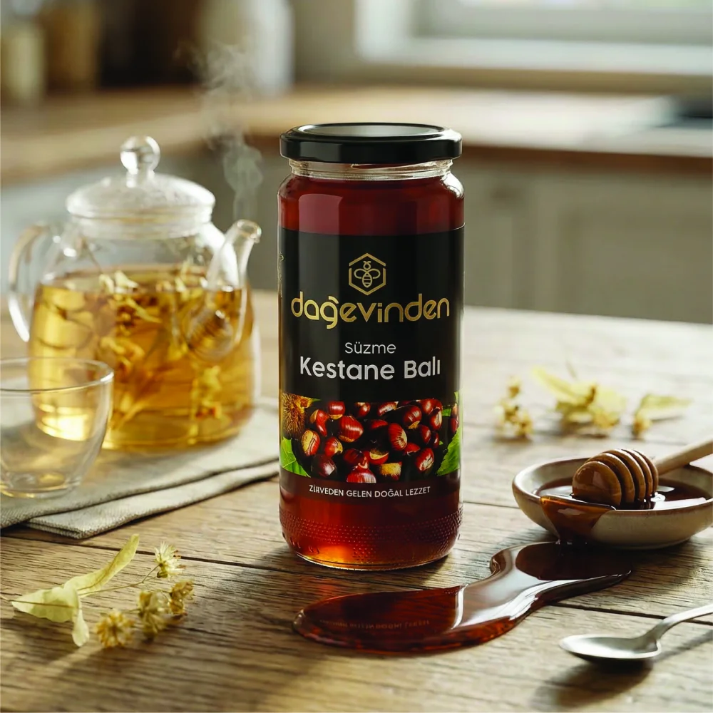 Süzme Kestane Balı 650 gr