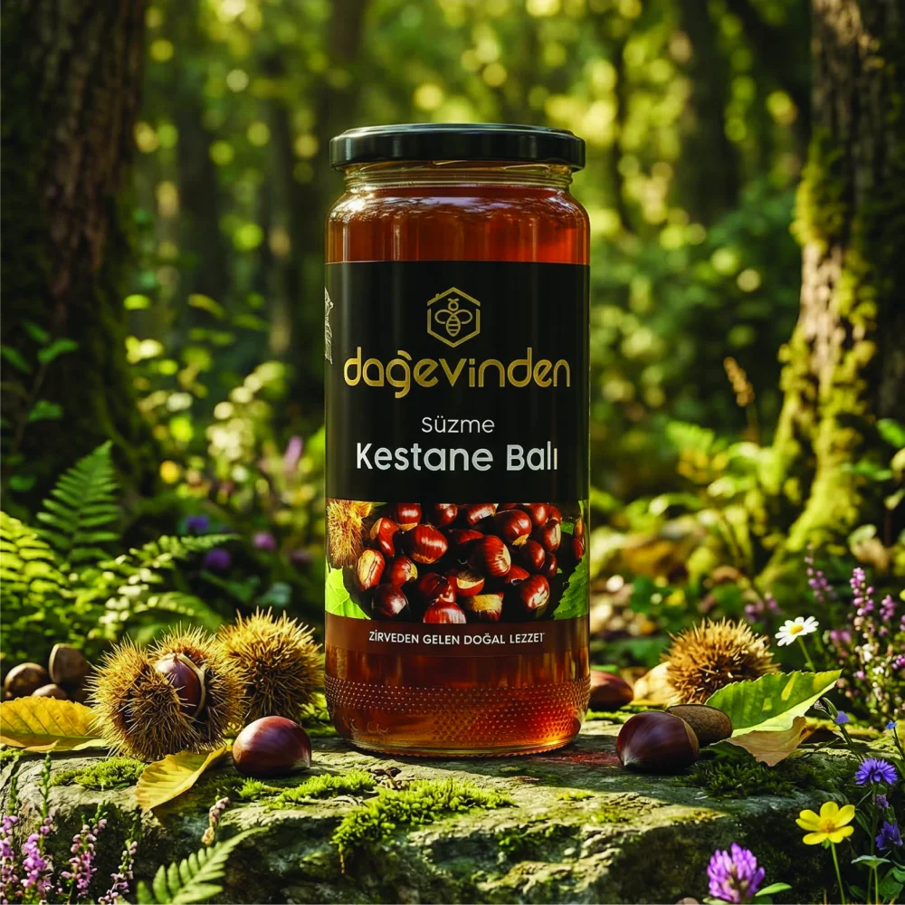 Süzme Kestane Balı 650 gr