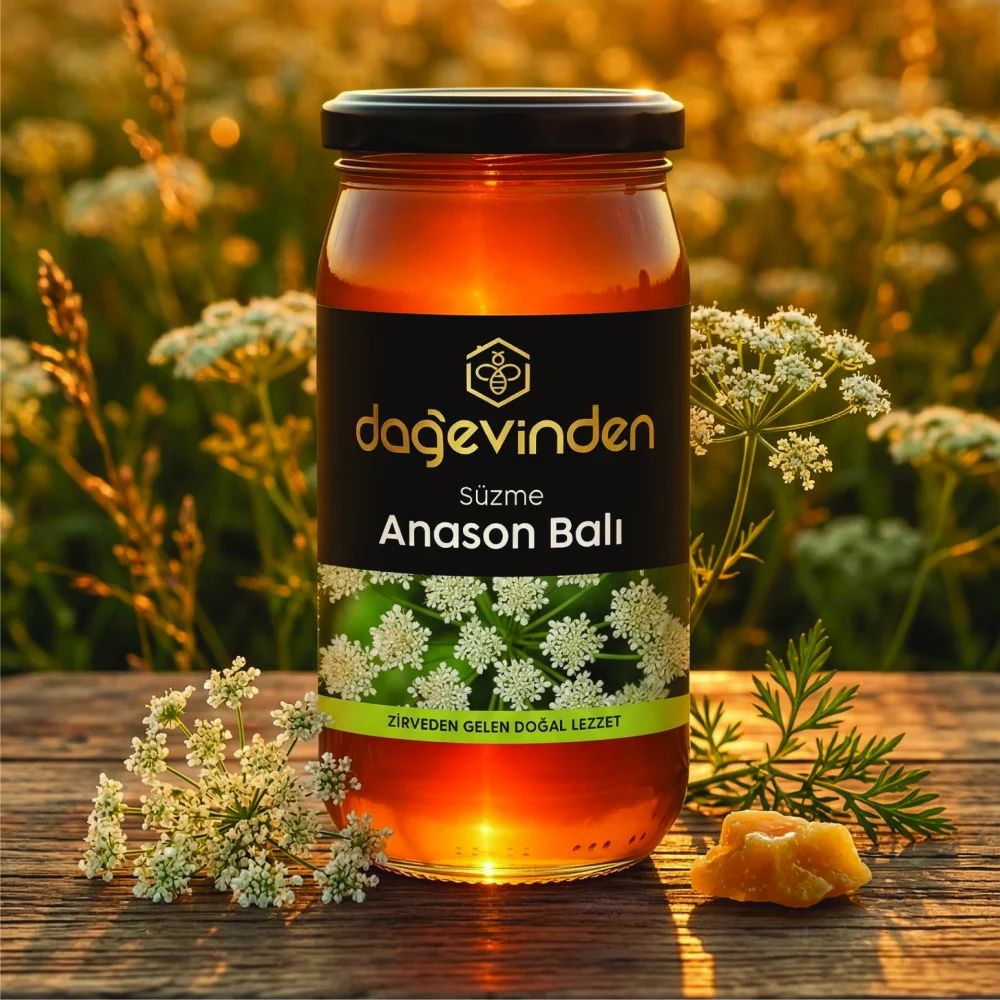 Süzme Anason Balı 500 gr