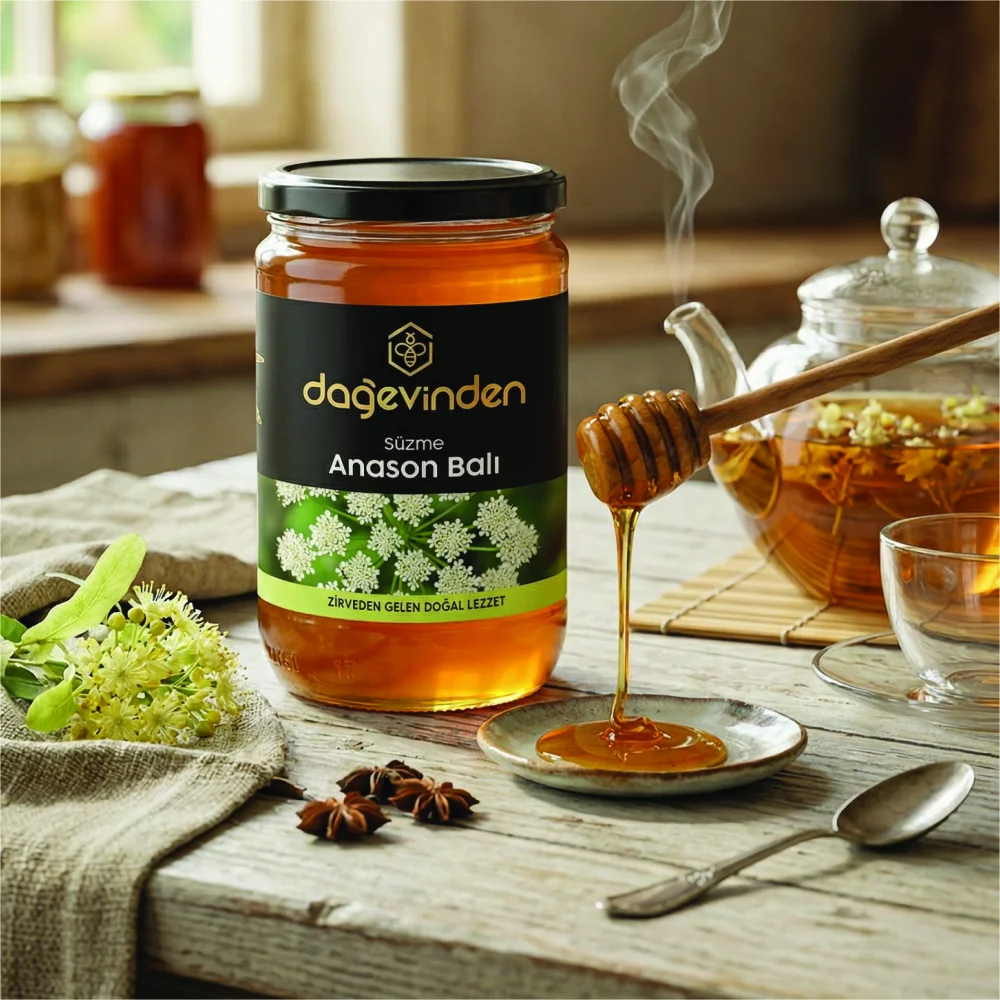 Süzme Anason Balı 850 gr
