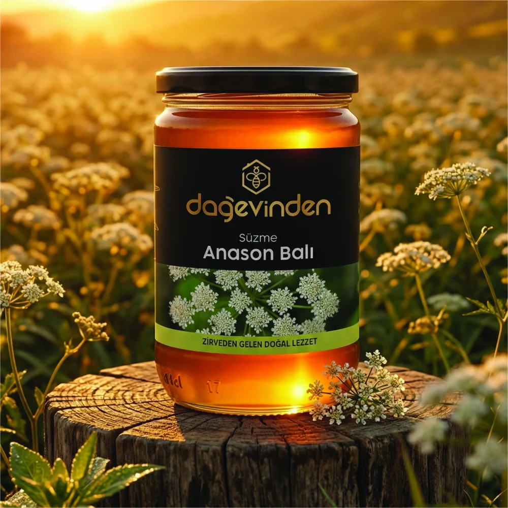 Süzme Anason Balı 850 gr