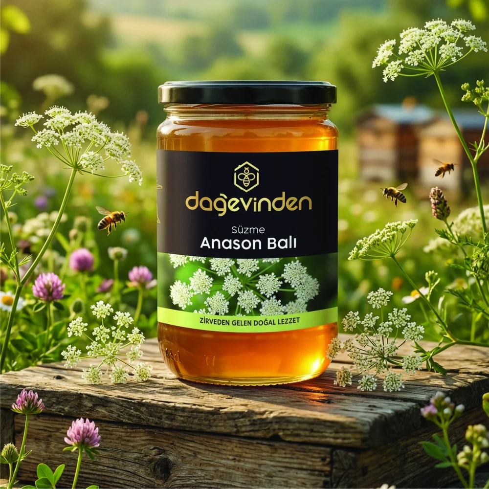 Süzme Anason Balı 850 gr