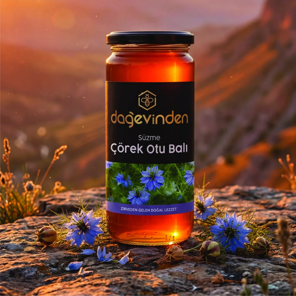 Süzme Çörek Otu Balı 650 gr