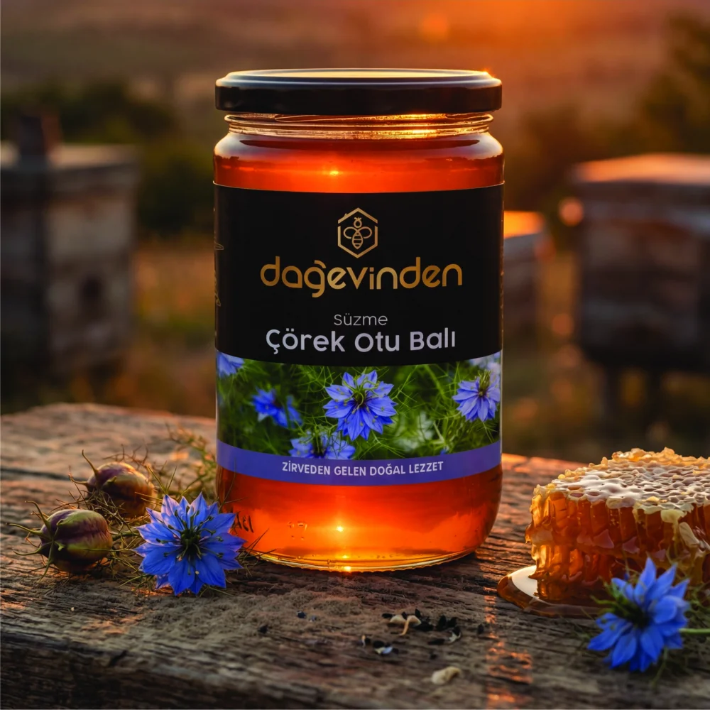 Süzme Çörek Otu Balı 850 gr