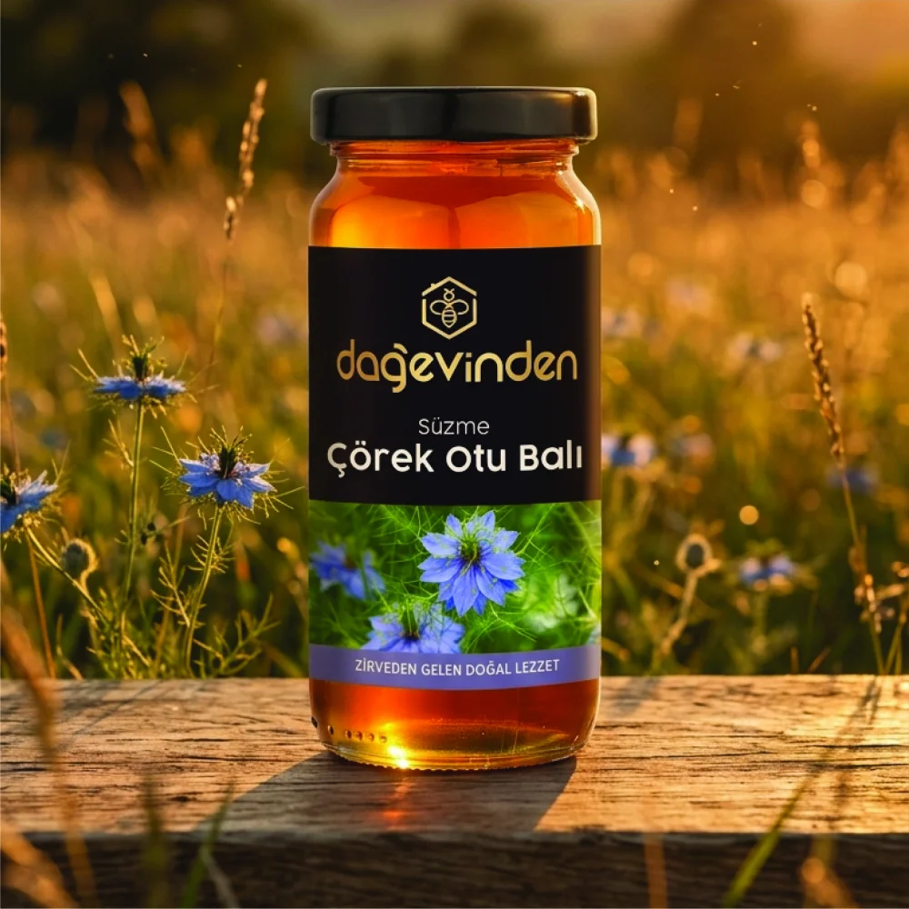 Süzme Çörek Otu Balı 330 gr
