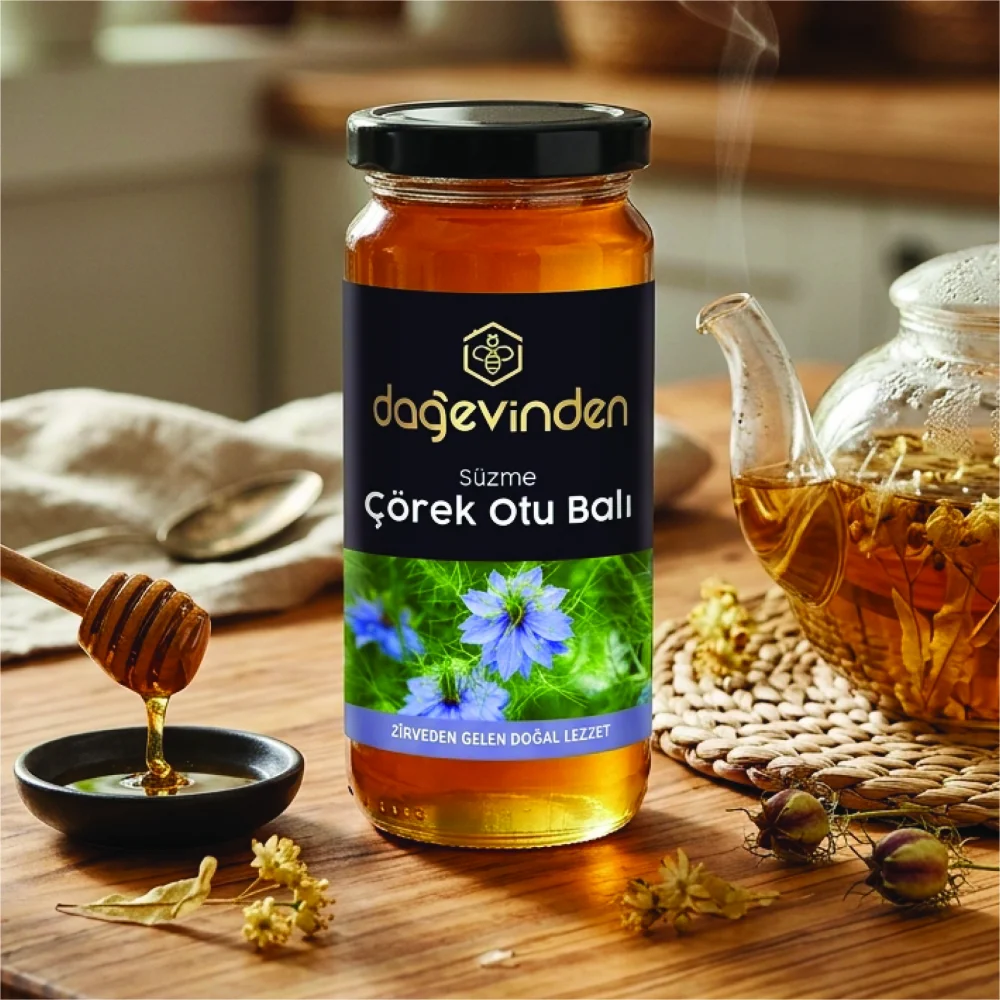 Süzme Çörek Otu Balı 330 gr