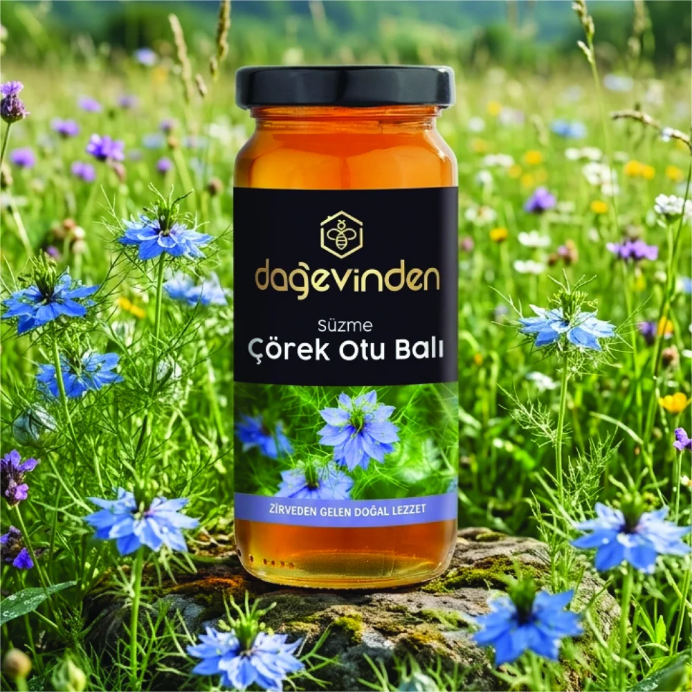 Süzme Çörek Otu Balı 330 gr